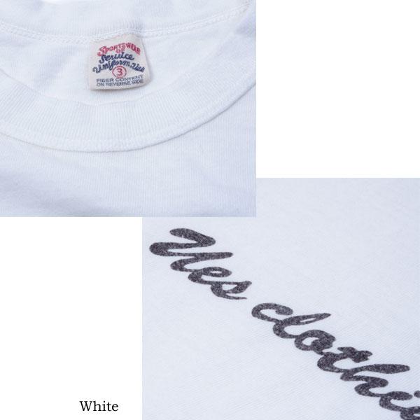 UES（ウエス） UES CLOTHING Tシャツ [ 652303 ] UES プリントTシャツ 【ホワイト】 ウェス ロゴT 半袖T