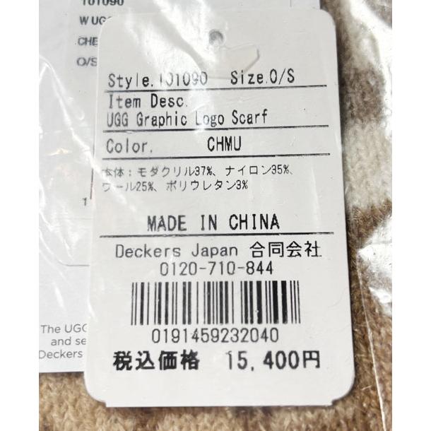 UGG（アグ） SALE【 ugg 国内正規商品 】 ugg UGG Graphic Logo Scarf
