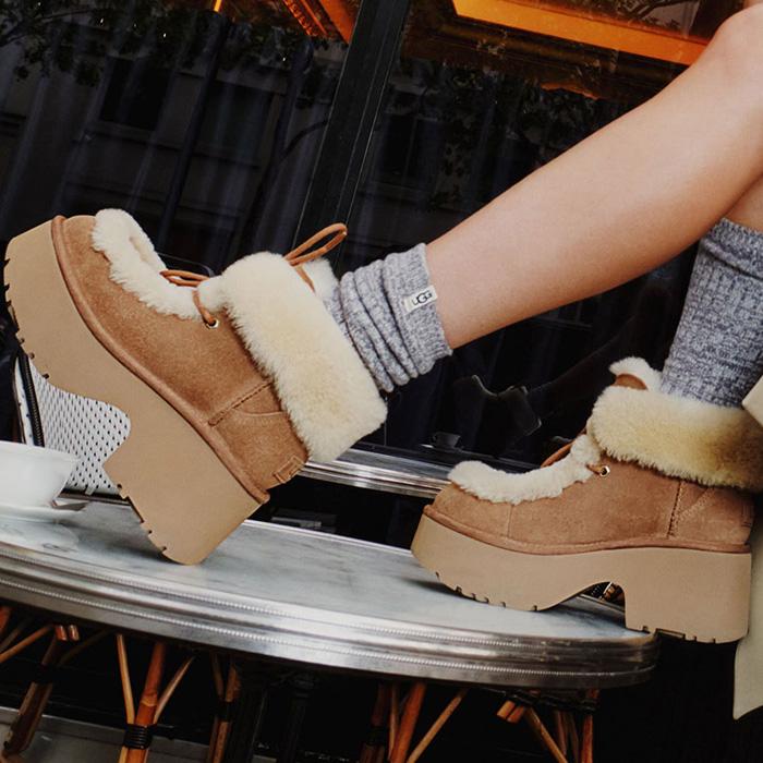 UGGレースアップブーツ UGG® 公式【 エスミー レース アップ|Esmee Lace Up