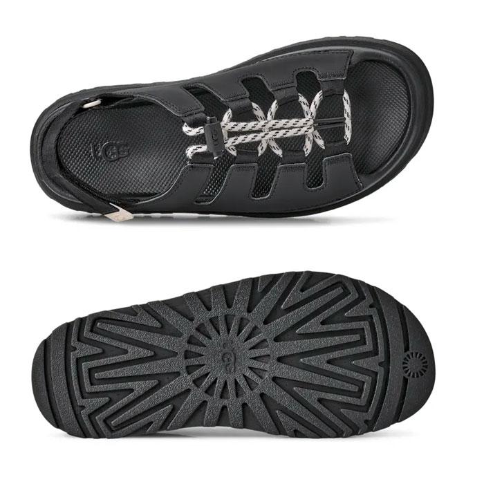 2026SS【安心の国内正規品】 UGG アグ レディース ゴールデングロウ トグル 1179370 GoldenGlow Toggle ブラック ジャスミン サンダル 厚底 プラットフォームの画像