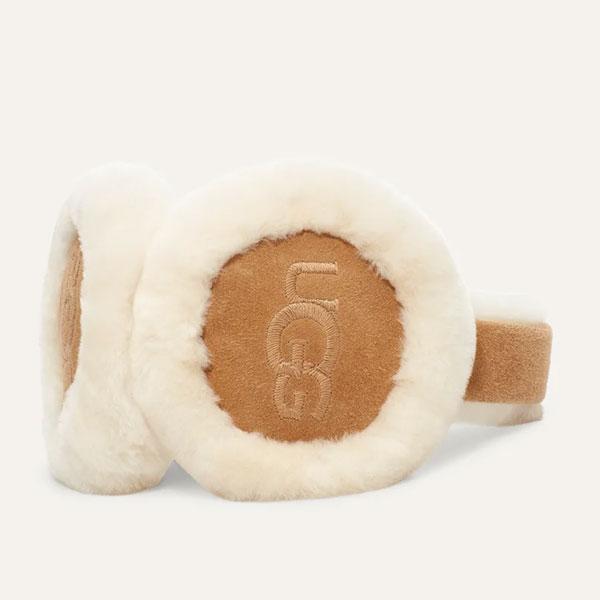 UGG 【 ugg 国内正規商品 】 Sheepskin Embroidery Earmuff アグ