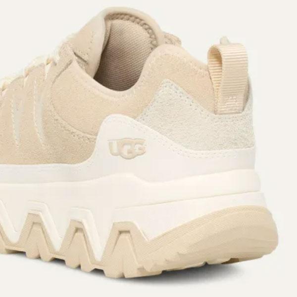 未使用 アグ UGG スニーカー Cap Trail Hight ベージュ 24 UGG アグ スニーカー キャップ トレイル ロー レディース 防水