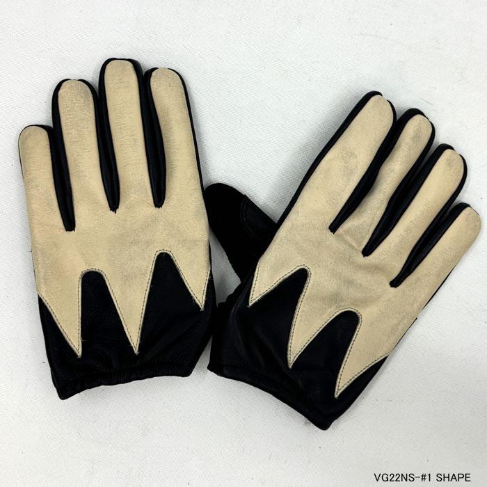 VIN&AGE TYPE VG22NS 牛革ショートグローブ Sサイズ Vin＆Age ヴィンアンドエイジ NAUGHTY SHORT GLOVES ナーティー