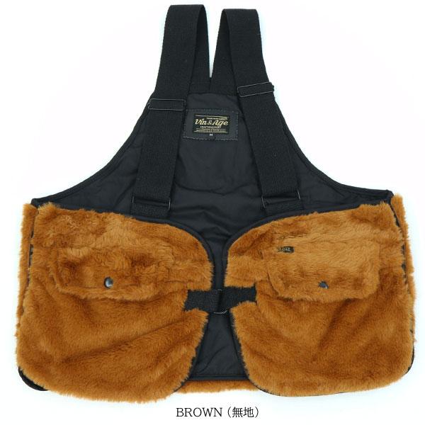 Vin＆Age VIN&AGE ヴィン＆エイジ TYPE VHV1 HUNTING FUR VEST
