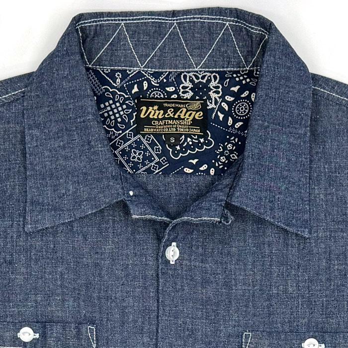 Vin＆Age（ヴィンアンドエイジ） ヴィン＆エイジ TYPE VSL11 CHAMBRAY