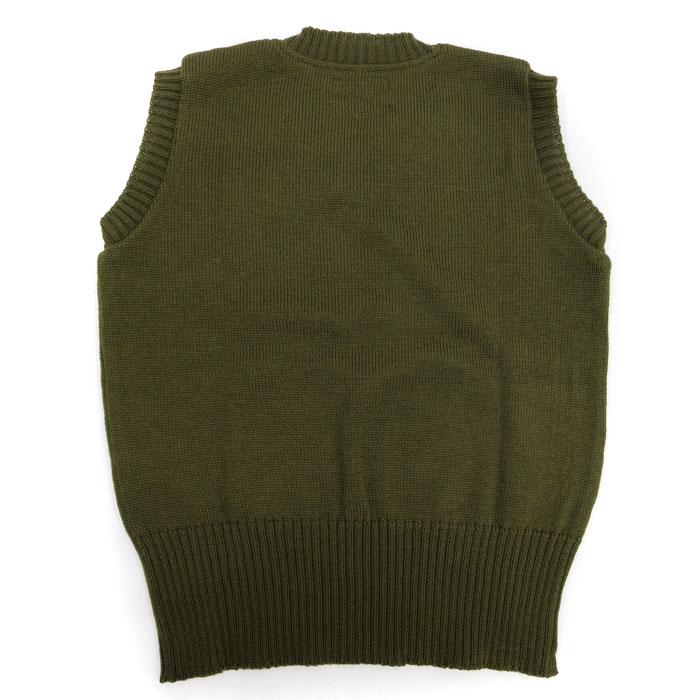 ATTRACTIONS / アトラクションズ WEARMASTERS / ウェアマスターズ Lot.812 V-Neck Vest【BLACK,OLIVE】 WOOL100% V Neck Vest 日本製｜gmmstore｜03