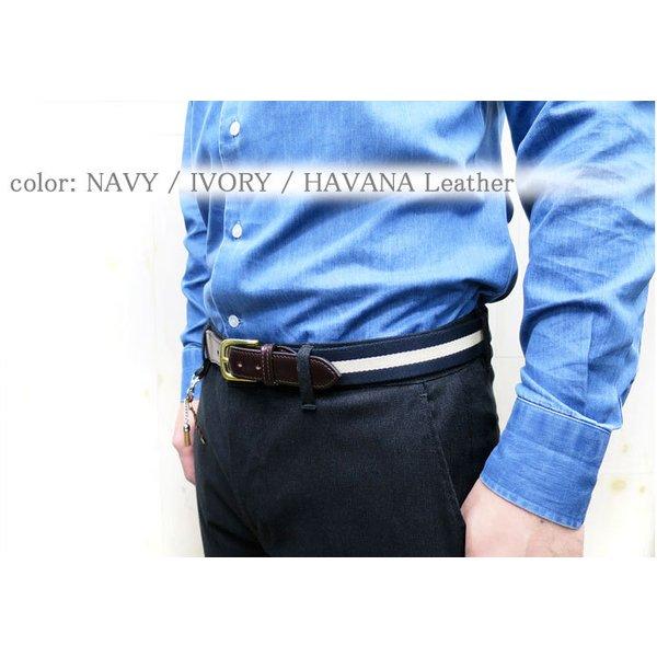レザーベルト　ホワイトハウスコックス　ネイビー　30/75 レザーベルト ホワイトハウスコックス ネイビー 30/75 レザー