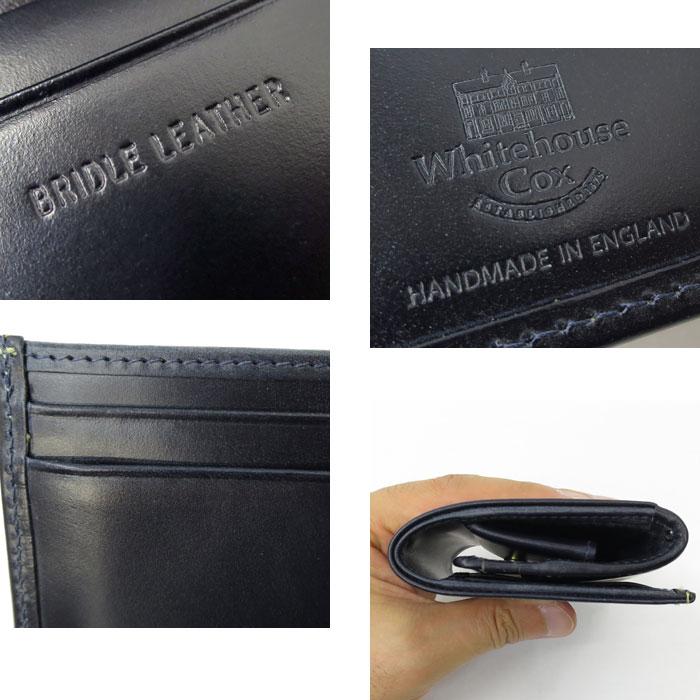Whitehouse Cox Cox 【 S 1975 】 COMPACT WALLET ワイトハウス