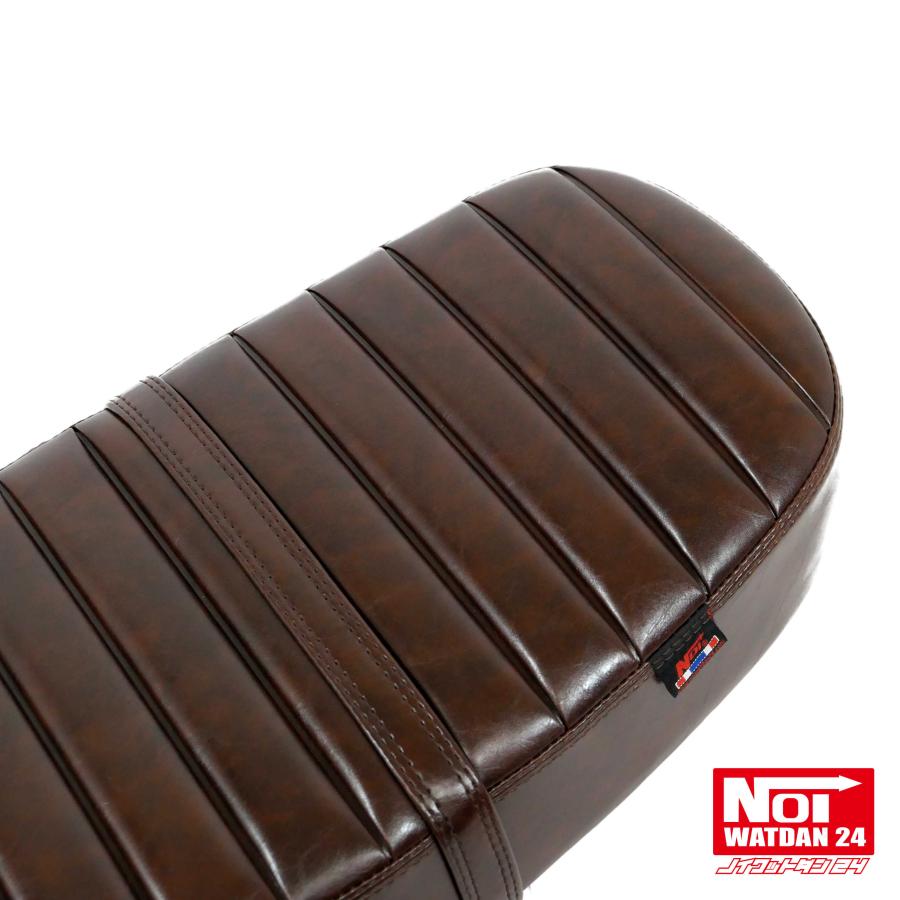 HONDA RIKIZOU ローダウンブラウンシート PCX-002 ZEN Helmet Inn Brown Seat メットインローダウンシート