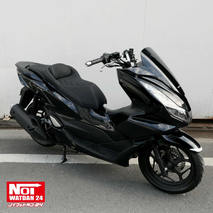 ホンダ PCX用 ローダウン コンフォ ートシート ブラック/ホワイト 楽天市場】新型2025年モデル対応 TWR 製 PCX PCX125 PCX160
