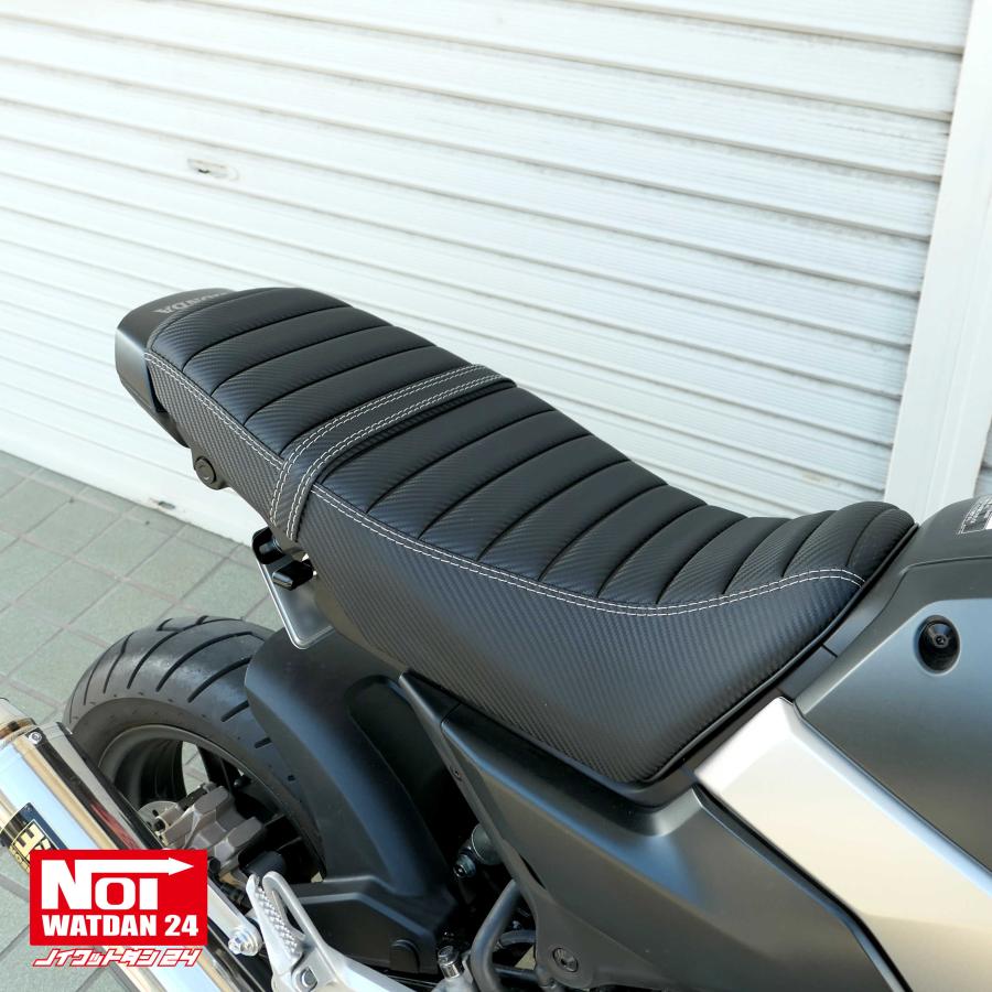 グロム-シート レース専用】GROM グロム 専用シート(ブラック
