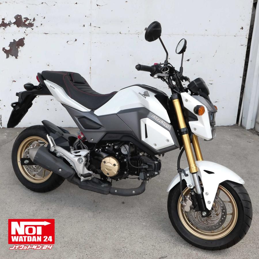 グロム（ホンダ） 【受注生産品】 GROM ローダウン シート JC75 JC61