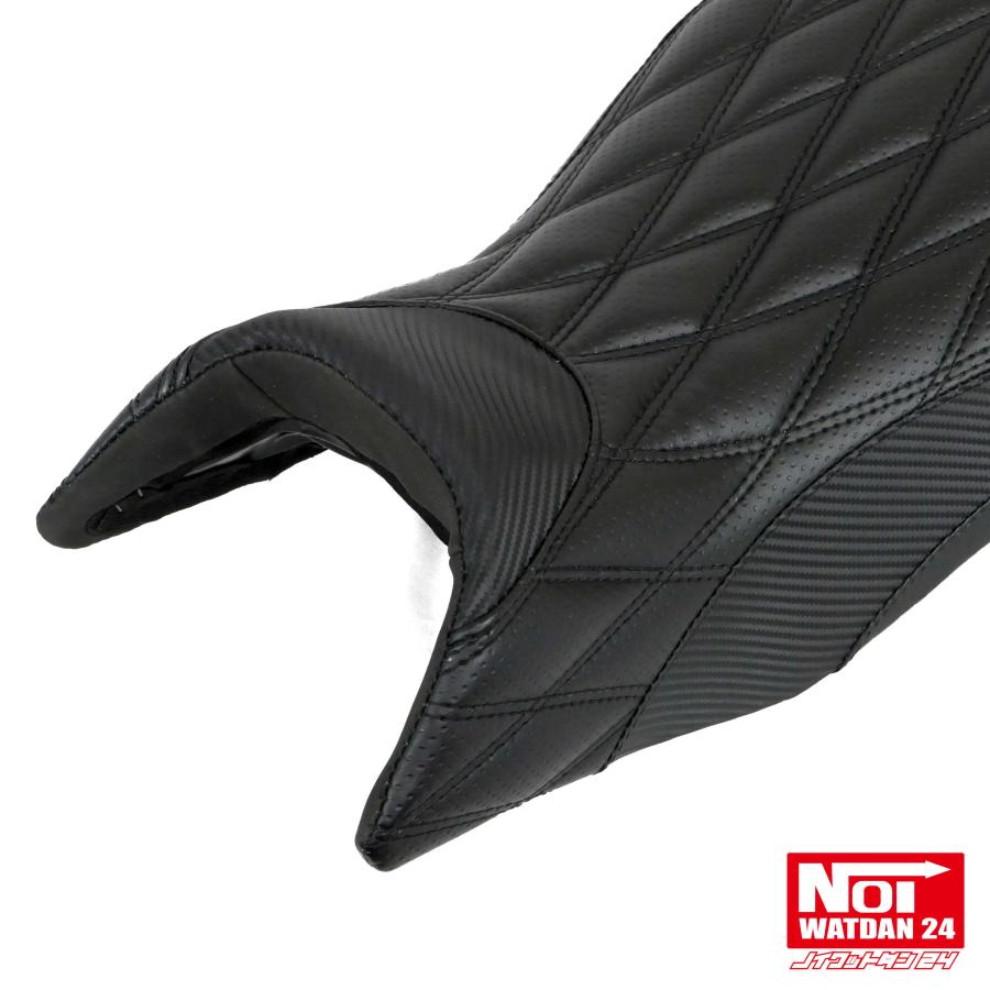 Z125PRO　ノイ ワットダン　ローダウンカスタムシート　カーボンブラック 楽天市場】Z125PRO ローダウンシート NOI WATDAN24（ノイ ワットダン24