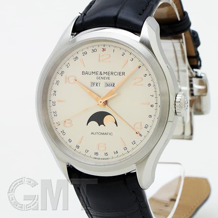 ボーム&メルシエ クリフトン ムーンフェイズ シルバー MOA10055 BAUME & MERCIER 新品メンズ 腕時計 送料無料