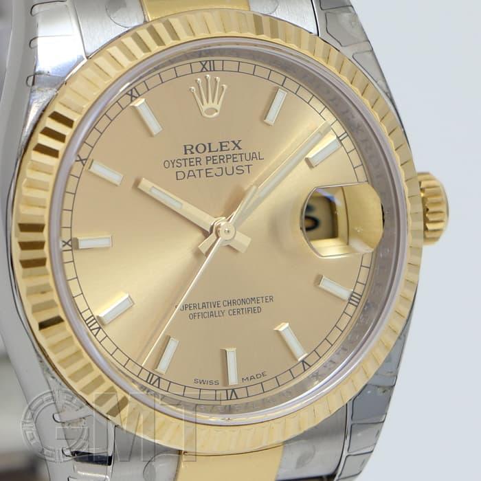 ROLEX（ロレックス） デイトジャスト 116233 シャンパン オイスター