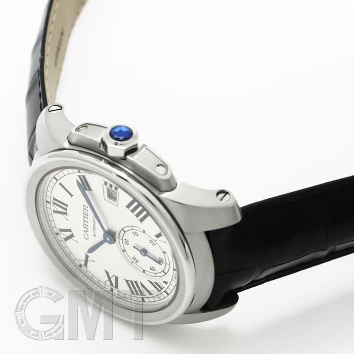 カリブルドゥカルティエ38mm WSCA0003 SS 革バンドホワイト