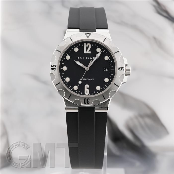 BVLGARI（ブルガリ） ディアゴノ スクーバ ブラック DP41BSVSD 102324
