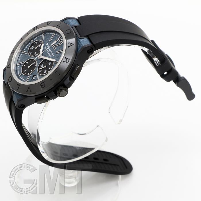 ブルガリ ディアゴノ マグネシウム クロノ ブルーラッカーダイヤル DG42C3SMCVDCH BVLGARI 新品メンズ 腕時計 送料無料