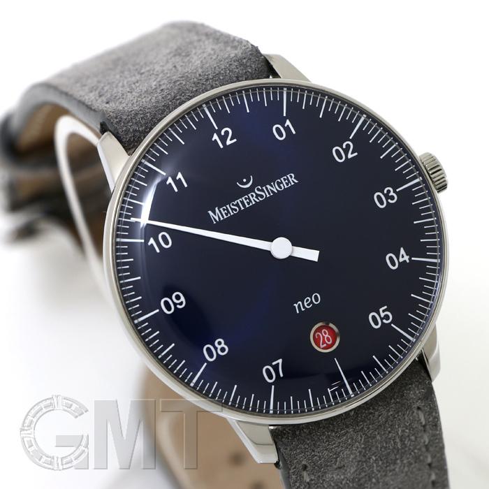 マイスタージンガー ネオ 36mm ブルー NE908N MEISTER SINGER 新品メンズ 腕時計 送料無料｜gmt｜05