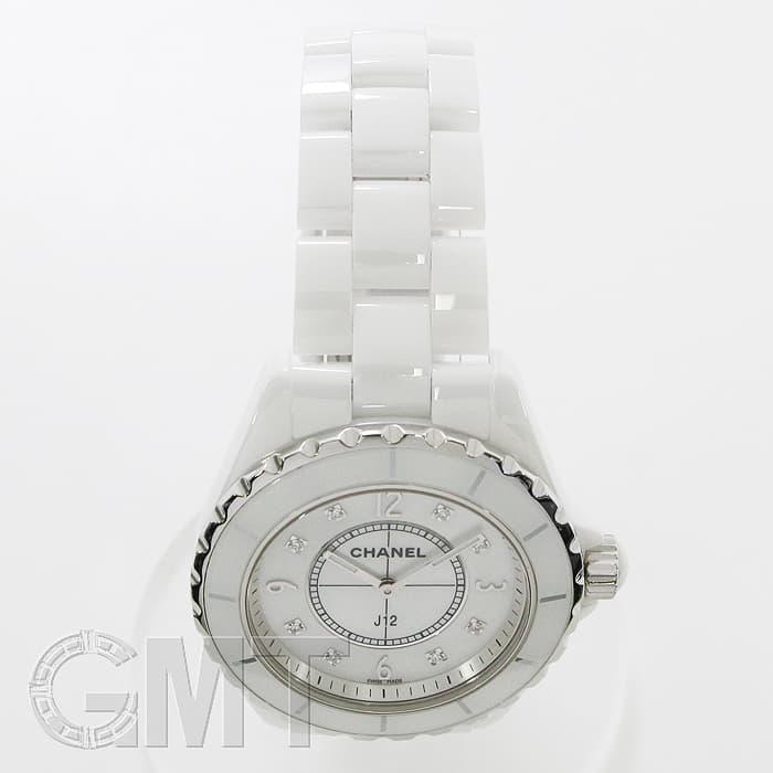 CHANEL（シャネル） J12 H3214 ホワイトセラミック 8Pダイヤ 38mm