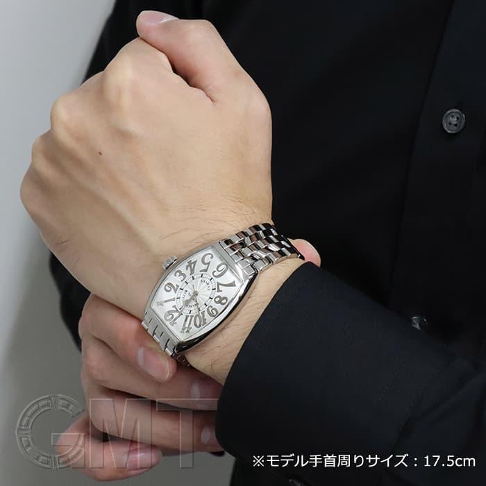 FRANCK MULLER トノーカーベックス 5850SC シルバーレリーフ 付属品完