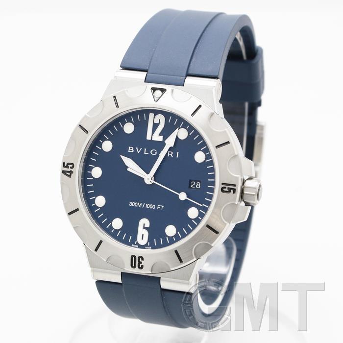 BVLGARI ブルガリ ディアゴノ スクーバ 41mm ブルー DP41C3SVSD