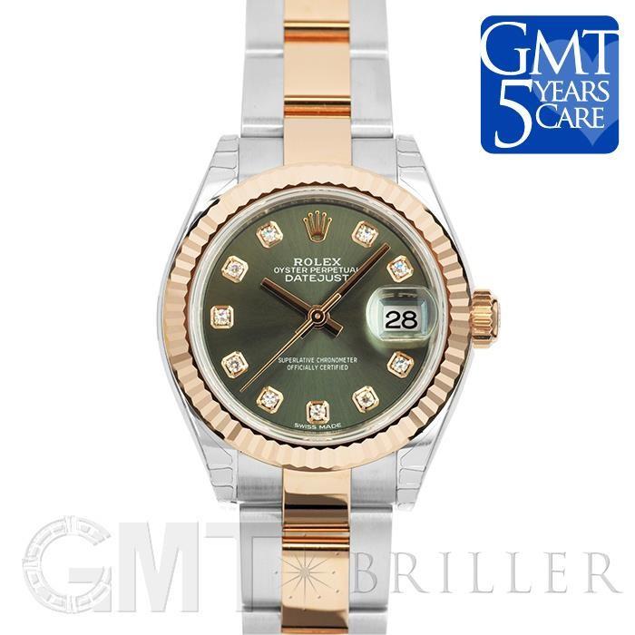 ROLEX ロレックス デイトジャスト 28 279171G オリーブグリーン 