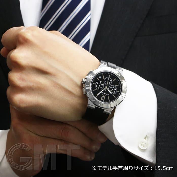 BVLGARI Diagono メンズ 腕時計 BVLGARI（ブルガリ） ディアゴノ ヴェロチッシモ DG41BSVDCH ブラック
