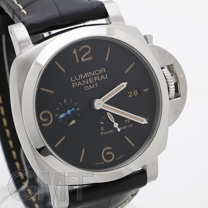 パネライ ルミノール1950 3days GMT パワーリザーブ 44ｍｍ アッチャイオ PAM01321  OFFICINE PANERAI 新品メンズ 腕時計 送料無料｜gmt｜04