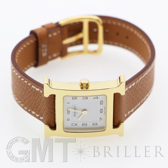HERMES エルメス Hウォッチ 036732WW00 ゴールドプレーテッド ゴールド 