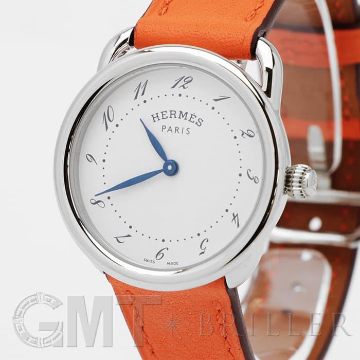 良品 HERMES アルソー ラウンド ゴールド レディース腕時計 1257