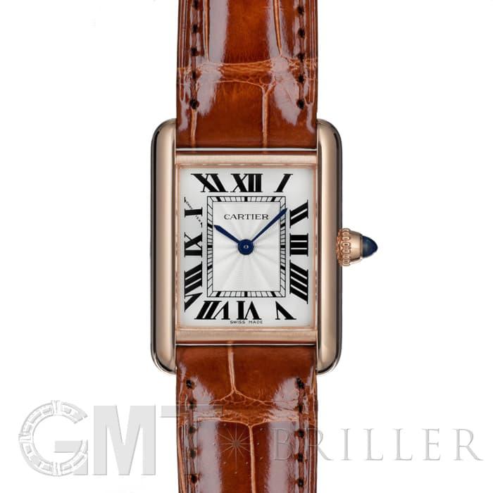 Cartier カルティエ タンク ルイ SM シルバー PG 革 WGTA0010 Cartier カルティエ タンク ルイ SM シルバー PG 革 WGTA0010