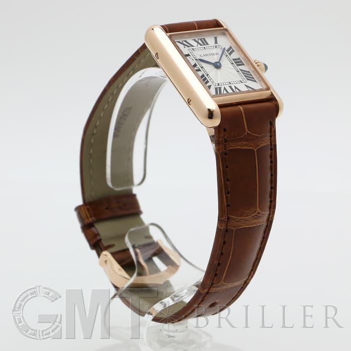 Cartier カルティエ タンク ルイ SM シルバー PG 革 WGTA0010 Cartier カルティエ タンク ルイ SM シルバー PG 革 WGTA0010