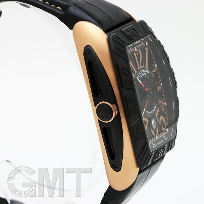 内部点検済 FRANCK MULLER フランクミュラー コンキスタドール グランプリ チタニウム 8900SC DT GPG デイト 100m防水 黒 ブラックギョーシェ Ti チタン 純正ラバーベルト 純正バックル メンズ 自動巻き【6ヶ月保証】【中古】【腕時計】 FRANCK MULLER コンキスタドール グランプリ 8900SC DT GPG [TI/PG