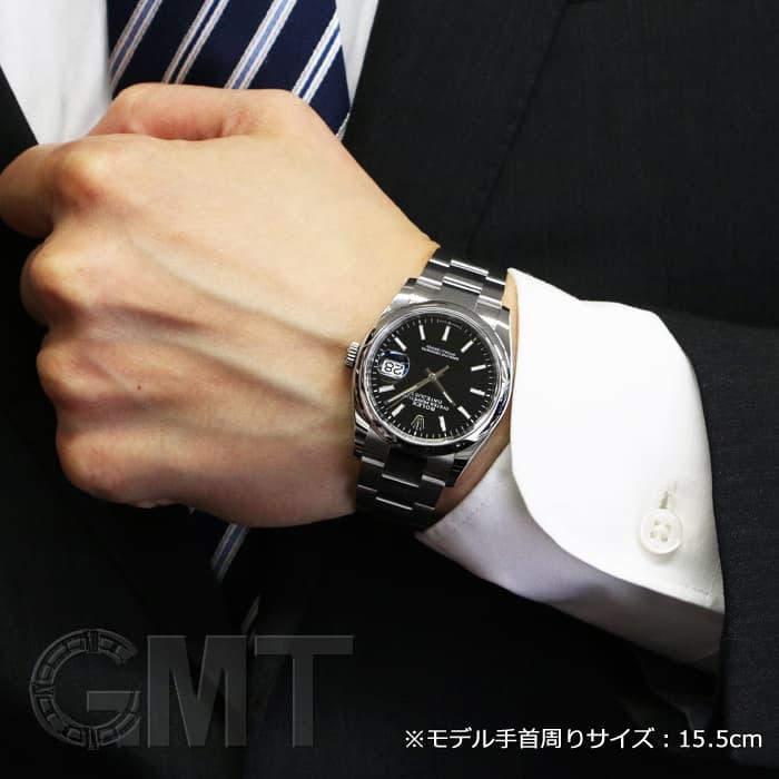 ロレックス ROLEX デイトジャスト36 126200 SS メンズ 腕時計 ROLEX（ロレックス） デイトジャスト 36 126200 ブラック オイスター