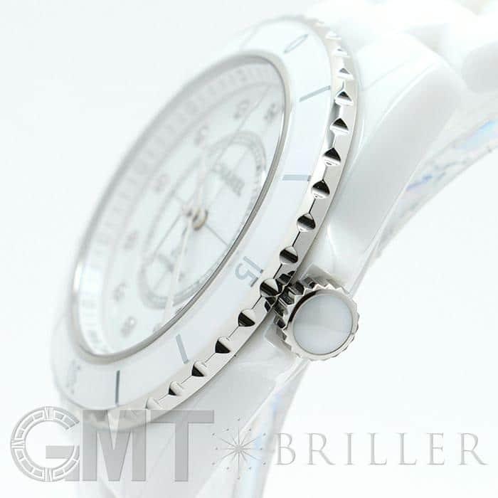 CHANEL（シャネル） J12 ホワイト セラミック 12Pダイヤ H5705 38mm