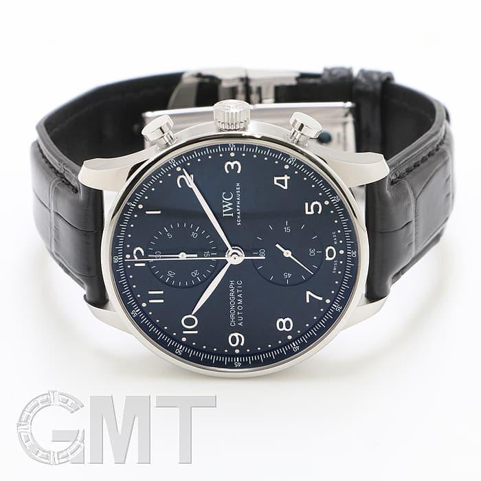 ポルトギーゼ IWC クロノグラフ IW371609 ブラック 新品メンズ 腕時計
