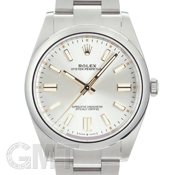 ロレックス オイスターパーペチュアル 41 124300 シルバー ROLEX 新品 