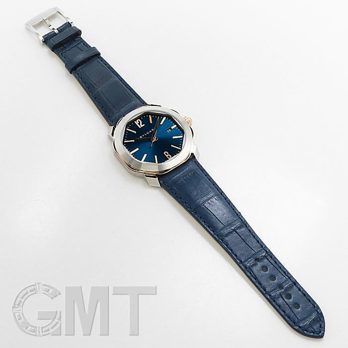 フグ1、13メートル BVLGARI ブルガリ オクト ローマ ブルー 103205 新品時計 腕時計
