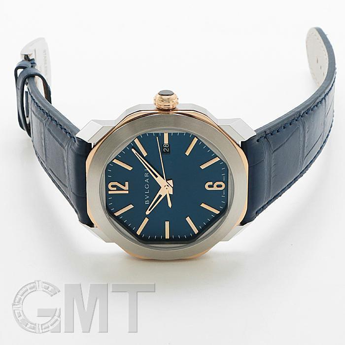 フグ1、13メートル BVLGARI ブルガリ オクト ローマ ブルー 103205 新品時計 腕時計