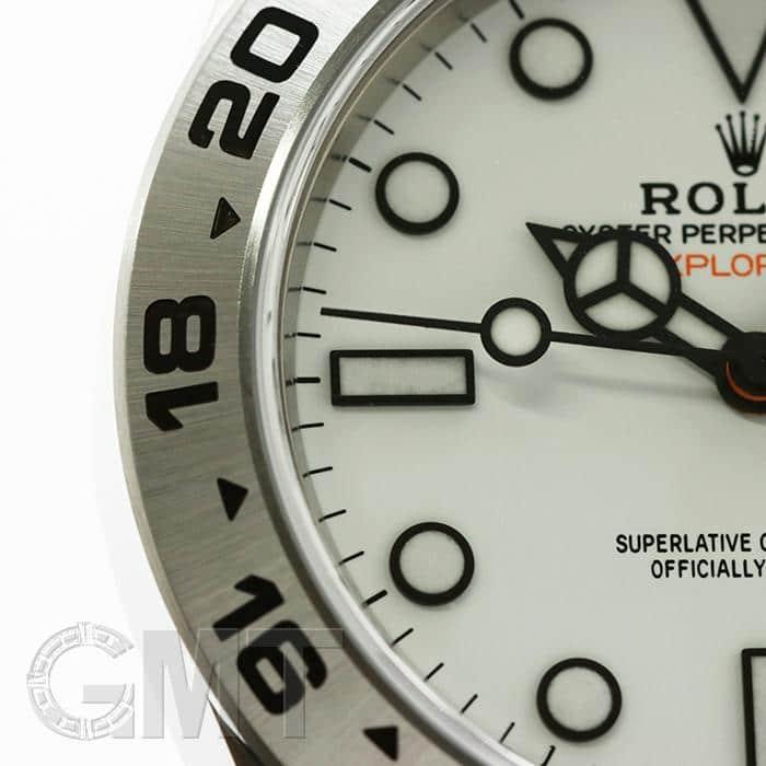 ROLEX(ロレックス) 腕時計美品  エクスプローラー2 226570 メンズ SS/13コマ（フルコマ）/ランダムルーレット文字盤/2023.07 白 ROLEX(ロレックス) 腕時計美品 エクスプローラー2 226570 メンズ SS/13
