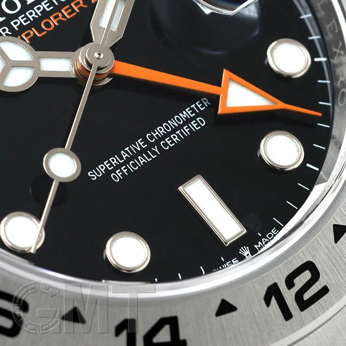 ROLEX ロレックス エクスプローラー II 226570 ブラック ROLEX 新品メンズ 腕時計 送料無料｜gmt｜08