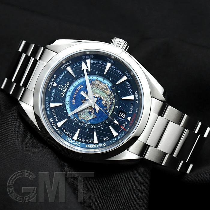 SEAMASTER オメガ シーマスター アクアテラ GMT ワールドタイマー 