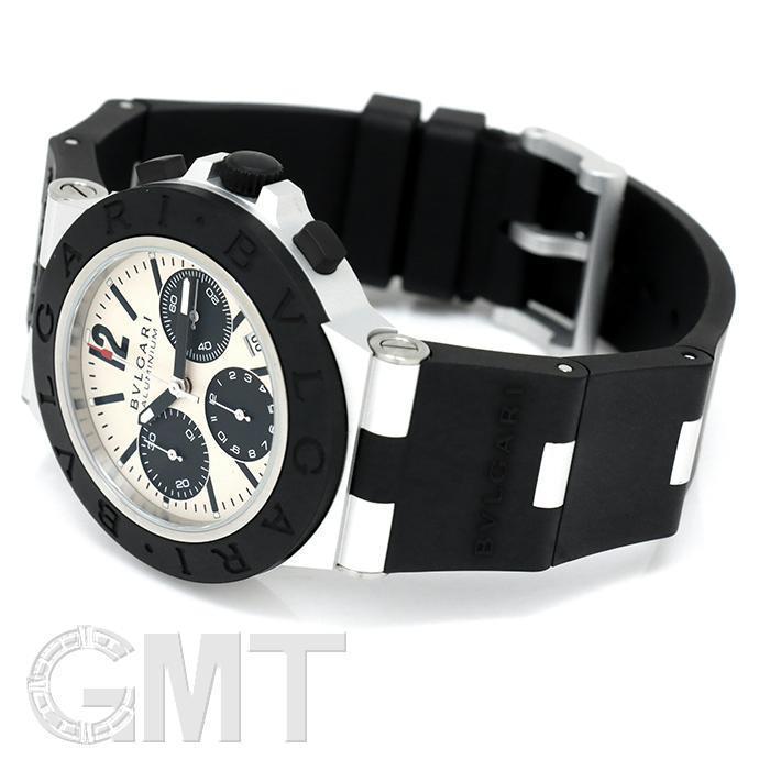BVLGARI ブルガリ アルミニウム クロノグラフ 103383 新品メンズ  