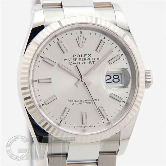 ROLEX（ロレックス） デイトジャスト36 126234 シルバー 新品メンズ