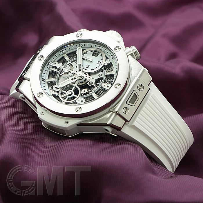 ウブロ ビッグバン ウニコ 42mm チタニウム 441.NE.2011.RW ホワイト HUBLOT 新品メンズ 腕時計 送料無料｜gmt｜03