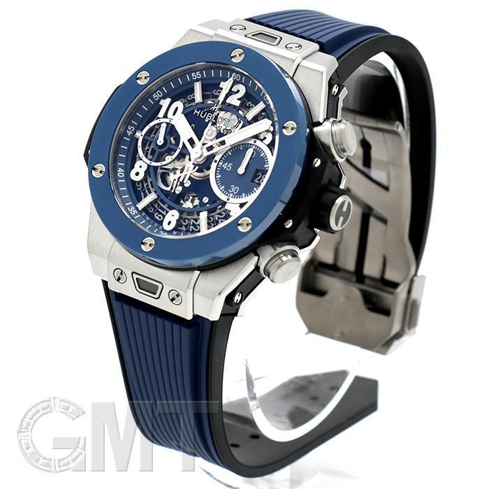 HUBLOT ウブロ ビッグバン ウニコ チタニウム ブルーセラミック