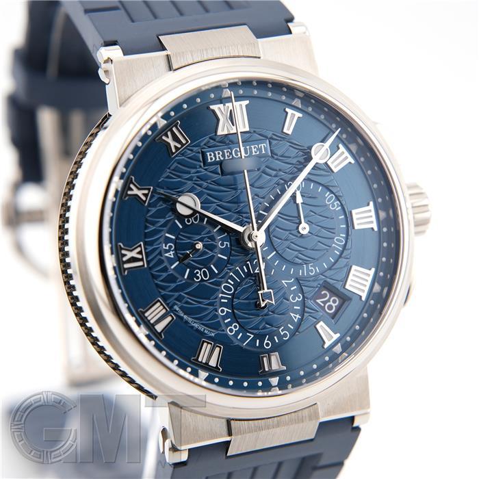 ブレゲ（BREGUET） マリーン クロノグラフ 5527BB/Y2/5WV ホワイト