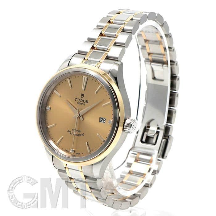TUDOR チューダー スタイル 12503 シャンパン 3Pダイヤ 38mm 新品  