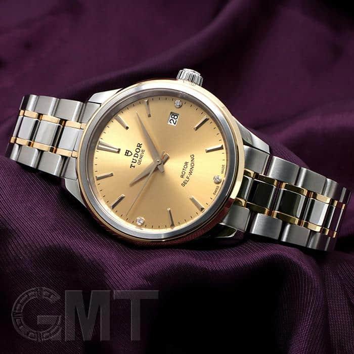 TUDOR チューダー スタイル 12503 シャンパン 3Pダイヤ 38mm 新品  